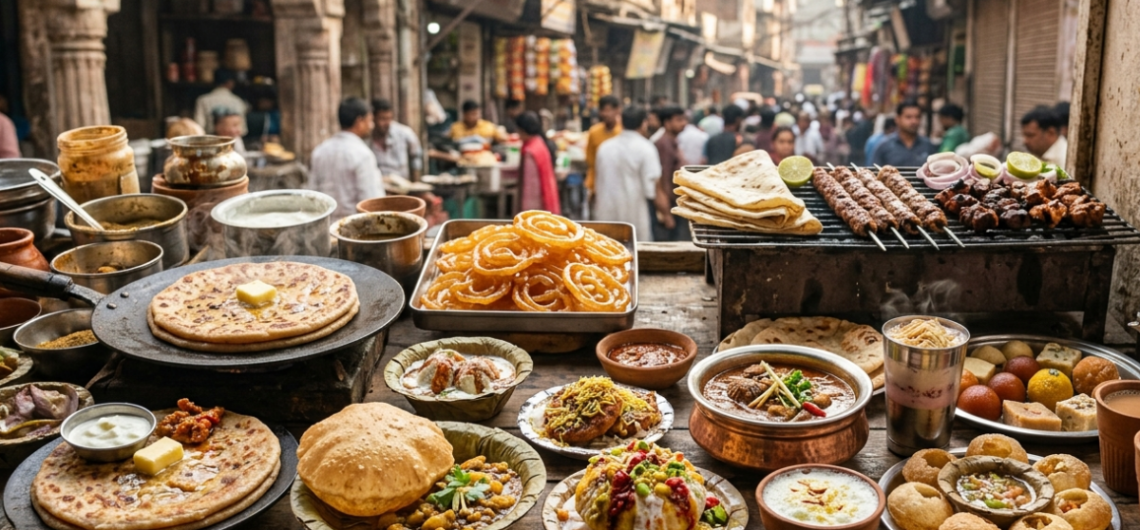 an Old Delhi street food walk is one of the most memorable things
